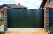 Откатные ворота DoorHan Антрацит